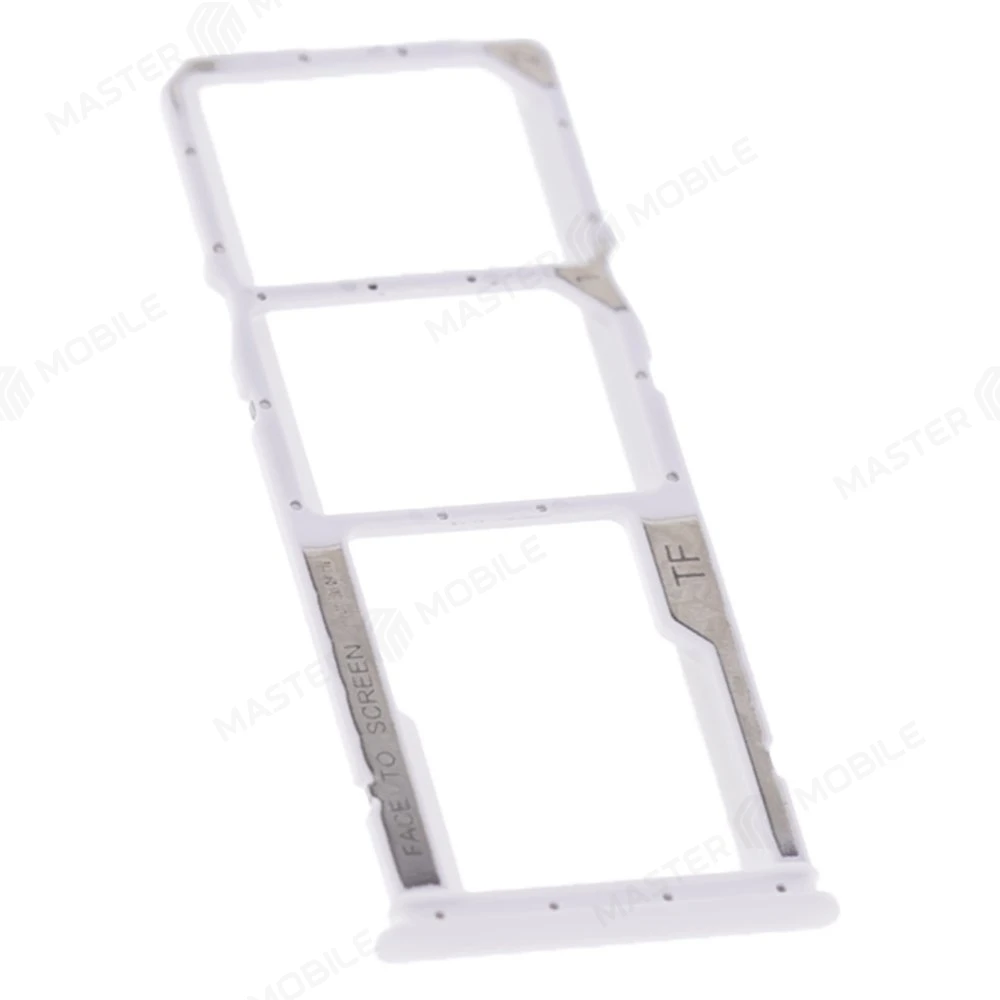 Держатель сим-карты для Xiaomi Redmi Note 8 (M1908C3JG) / Redmi Note 8T (M1908C3XG) / Redmi Note 8 2021 (M1908C3JGG) (белый)  фото №3