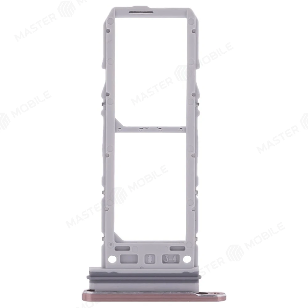 Держатель сим-карты для Samsung N980 Galaxy Note 20 / N981 Galaxy Note 20 5G (бронзовый) фото №2