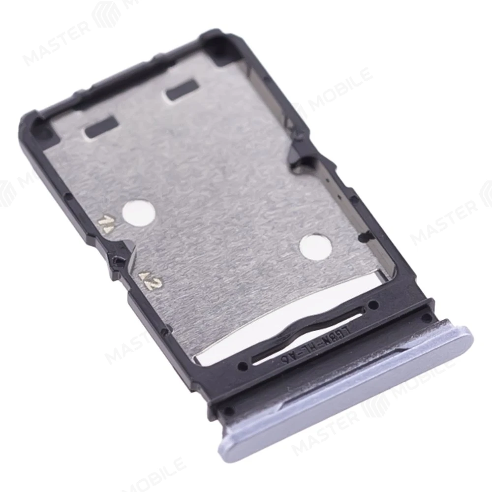 Держатель сим-карты для Tecno Pova 4 Pro (LG8n) (серый) фото №3