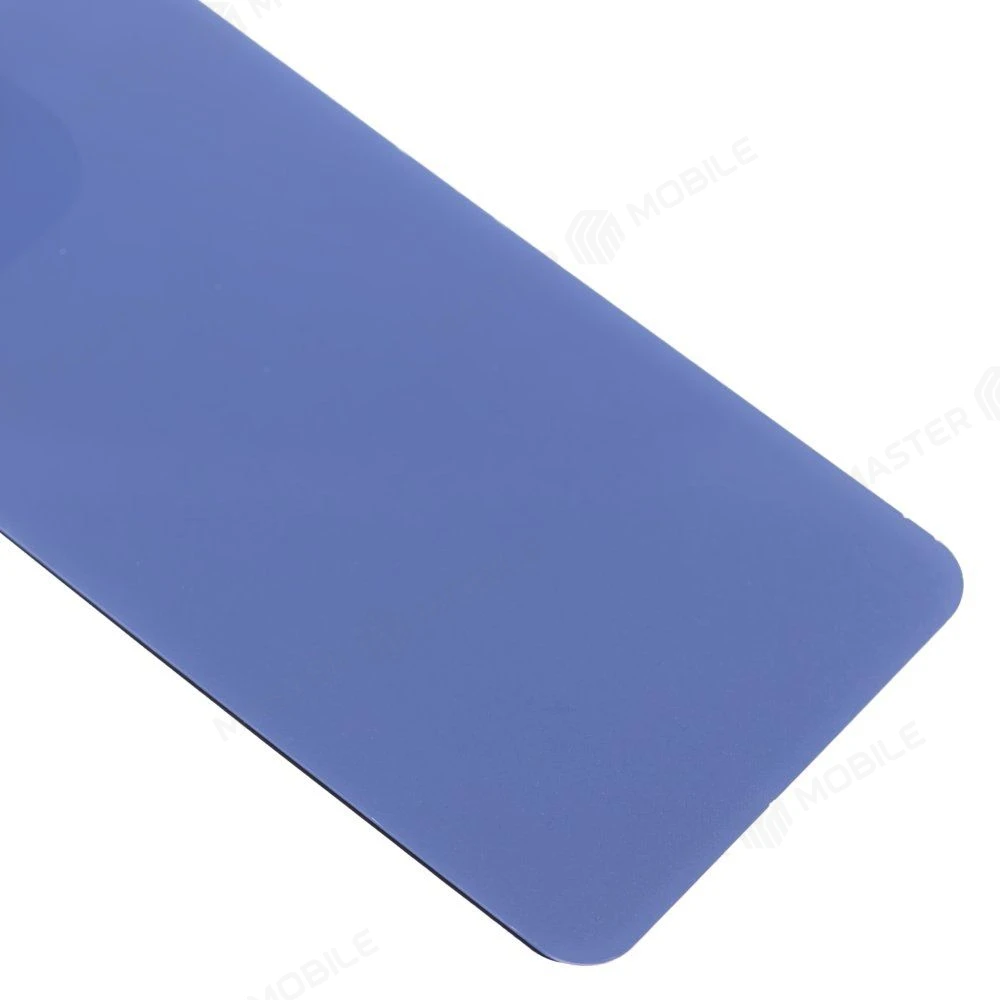 Задняя крышка для Tecno Spark 10 (KI5q) (синий) (в сборе со стеклом камеры) фото №4