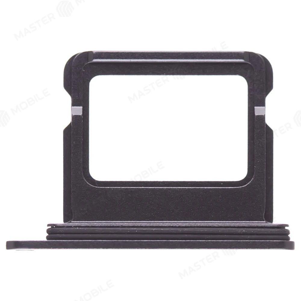 Держатель сим-карты для Apple iPhone 17 (SIM + eSIM) (черный)  фото №2