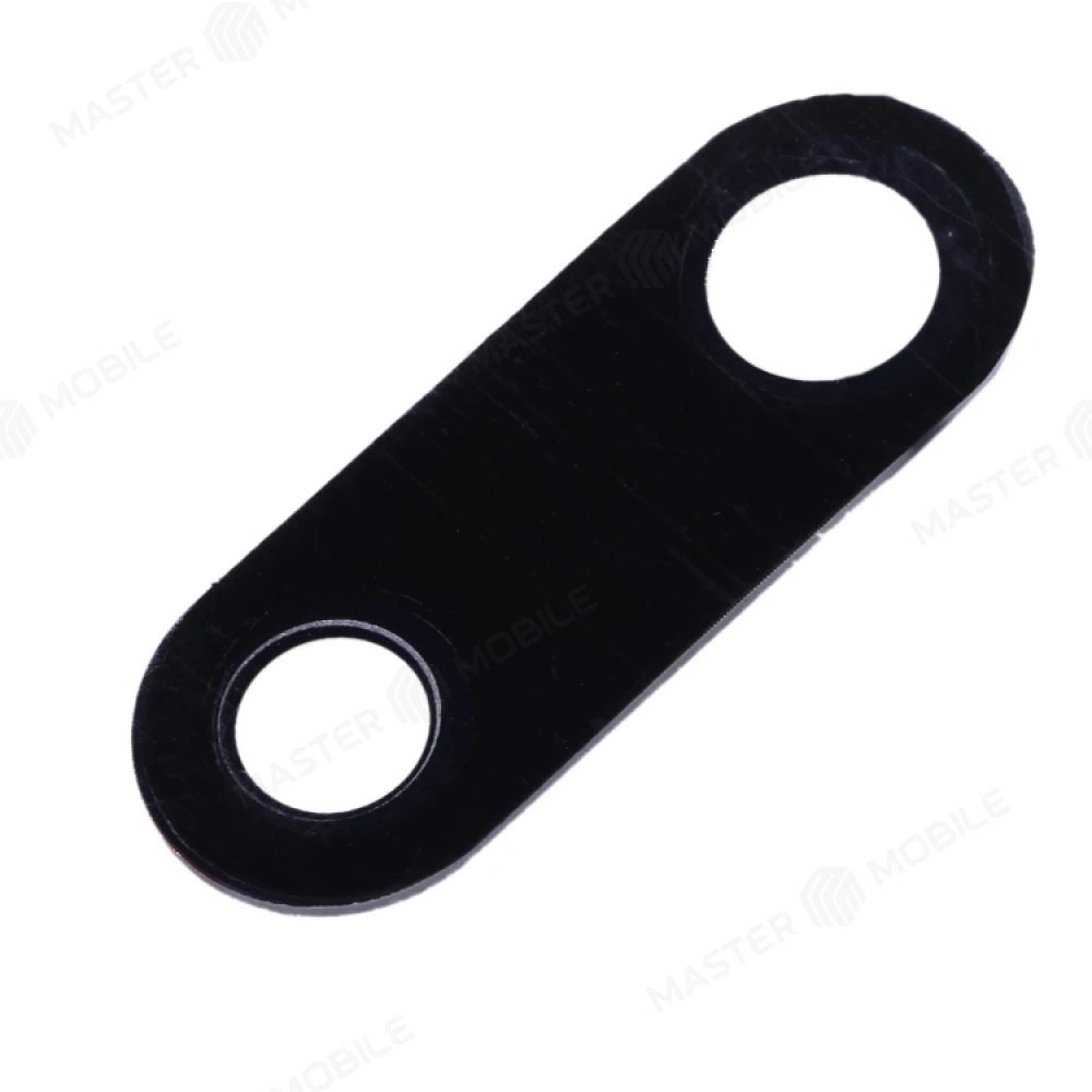 Стекло задней камеры для Nokia 6 (TA-1021) (без рамки) (черный) 