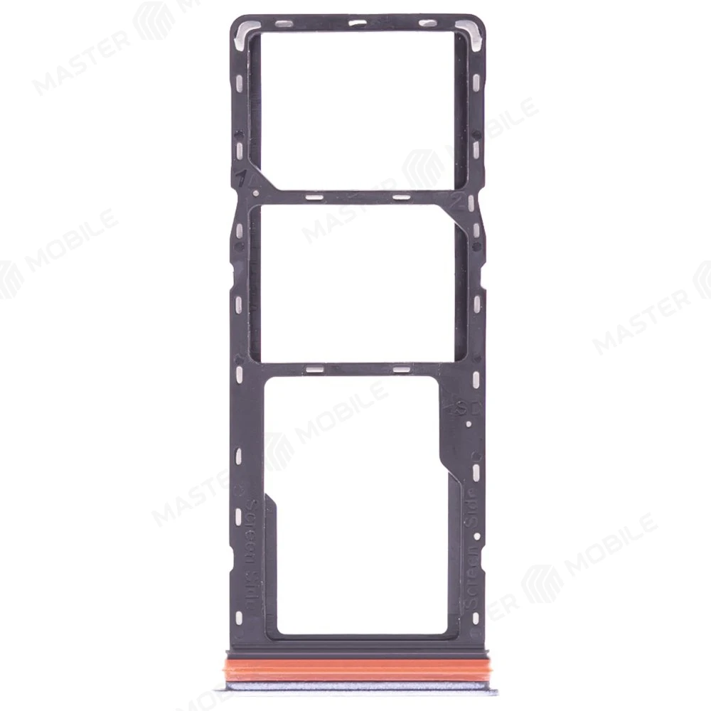 Держатель сим-карты для Infinix Smart 7 (X6515) (белый) фото №1