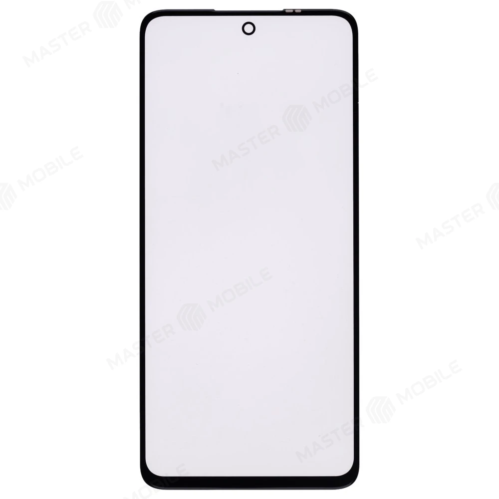 Стекло модуля для Huawei Honor 10X Lite (DNN-LX9) / P Smart 2021 (PPA-LX1) + OCA (черный)  фото №1