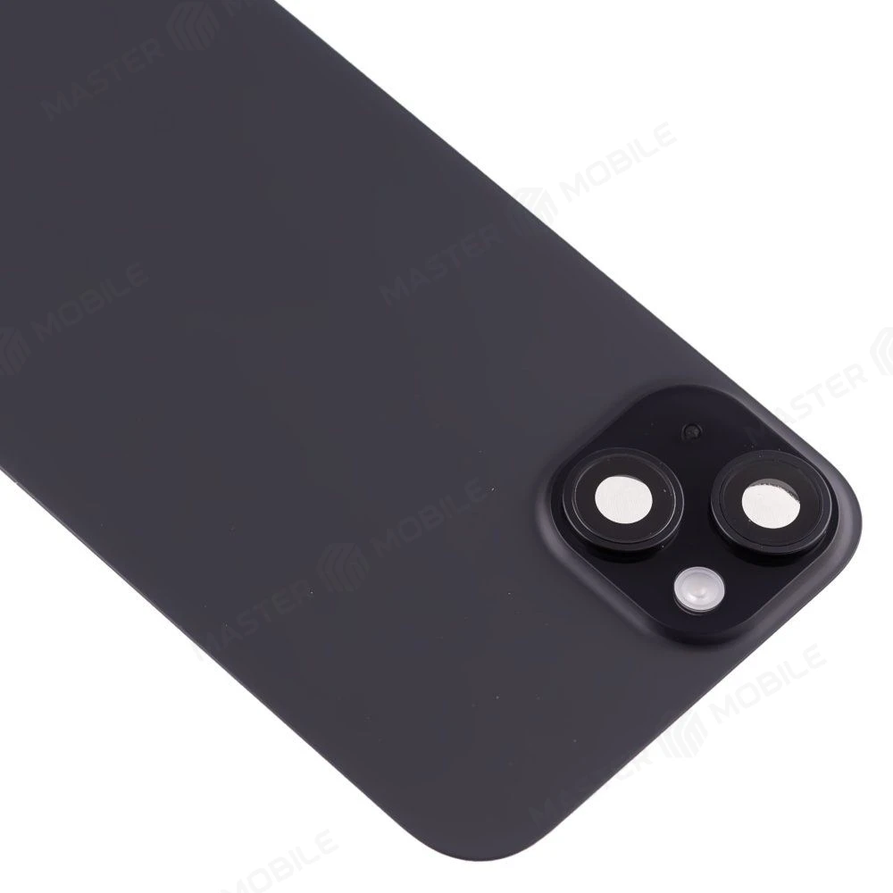 Задняя крышка для Apple iPhone 15 Plus (черный) (в сборе) (с разбора) (ORIG100) (возможен дефект ЛКП) фото №3