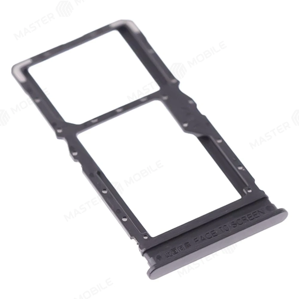 Держатель сим-карты для Xiaomi Redmi 13 4G (24040RN64Y) (черный)  фото №3