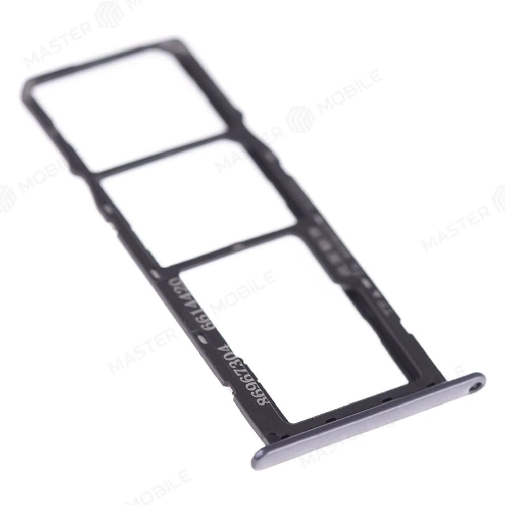 Держатель сим-карты для Huawei Honor 7A (DUA-L22) / Honor 7S / Honor 9S (DUA-LX9) / Y5 Prime 2018 (DRA-LX2) и др. (черный) фото №3