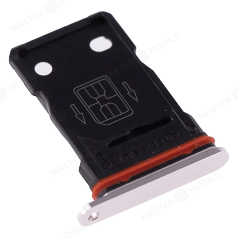 Держатель сим-карты для OnePlus 8 (серебристый) фото №3