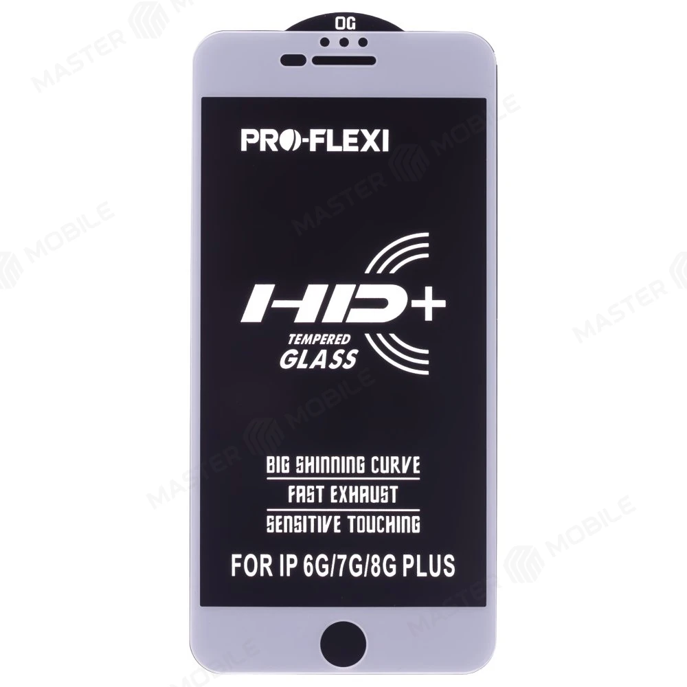 Защитное стекло OG Glass (3 в 1) для Apple iPhone 6 Plus / iPhone 6s Plus (белый) 