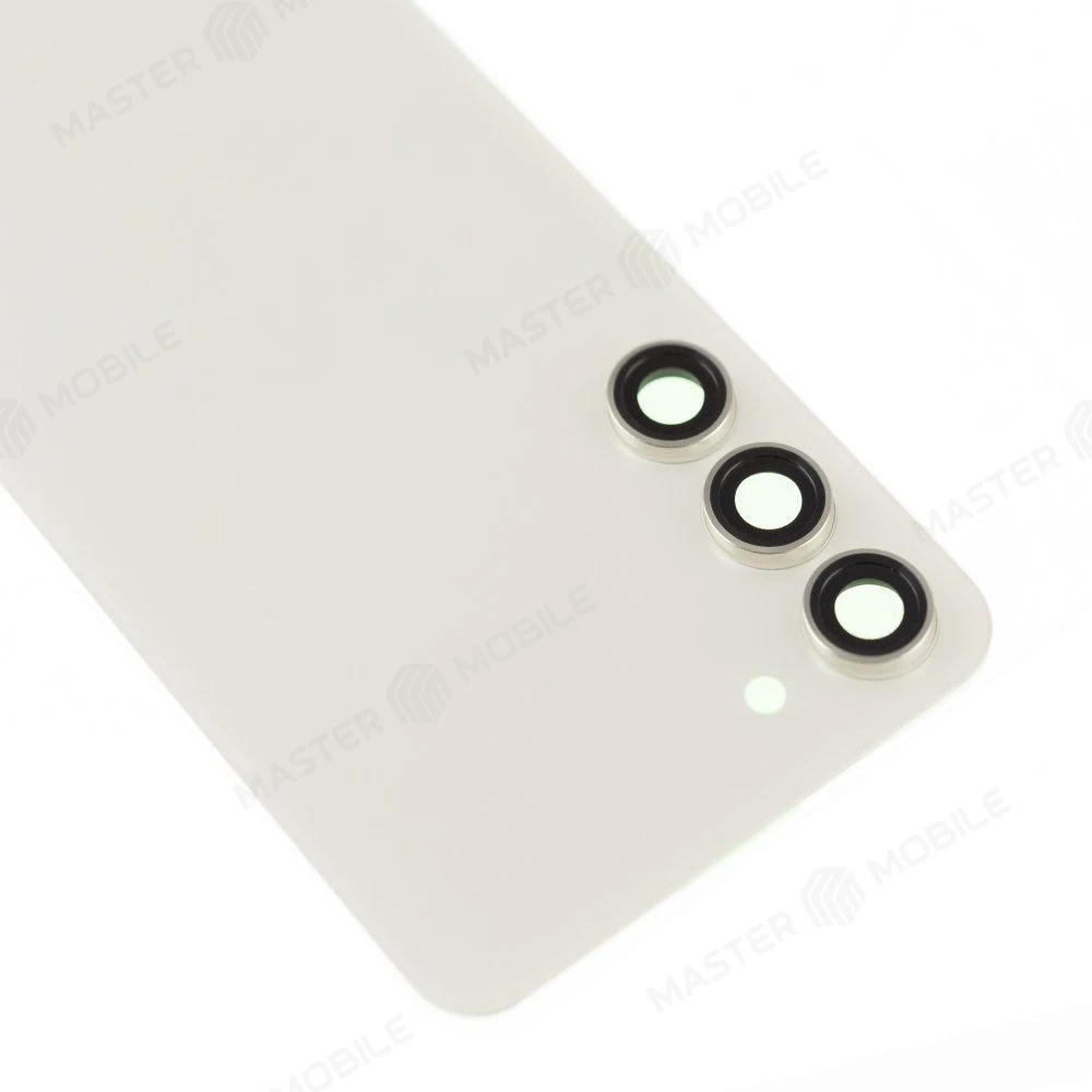 Задняя крышка для Samsung S916 Galaxy S23+ (белый) (в сборе со стеклом камеры) фото №3