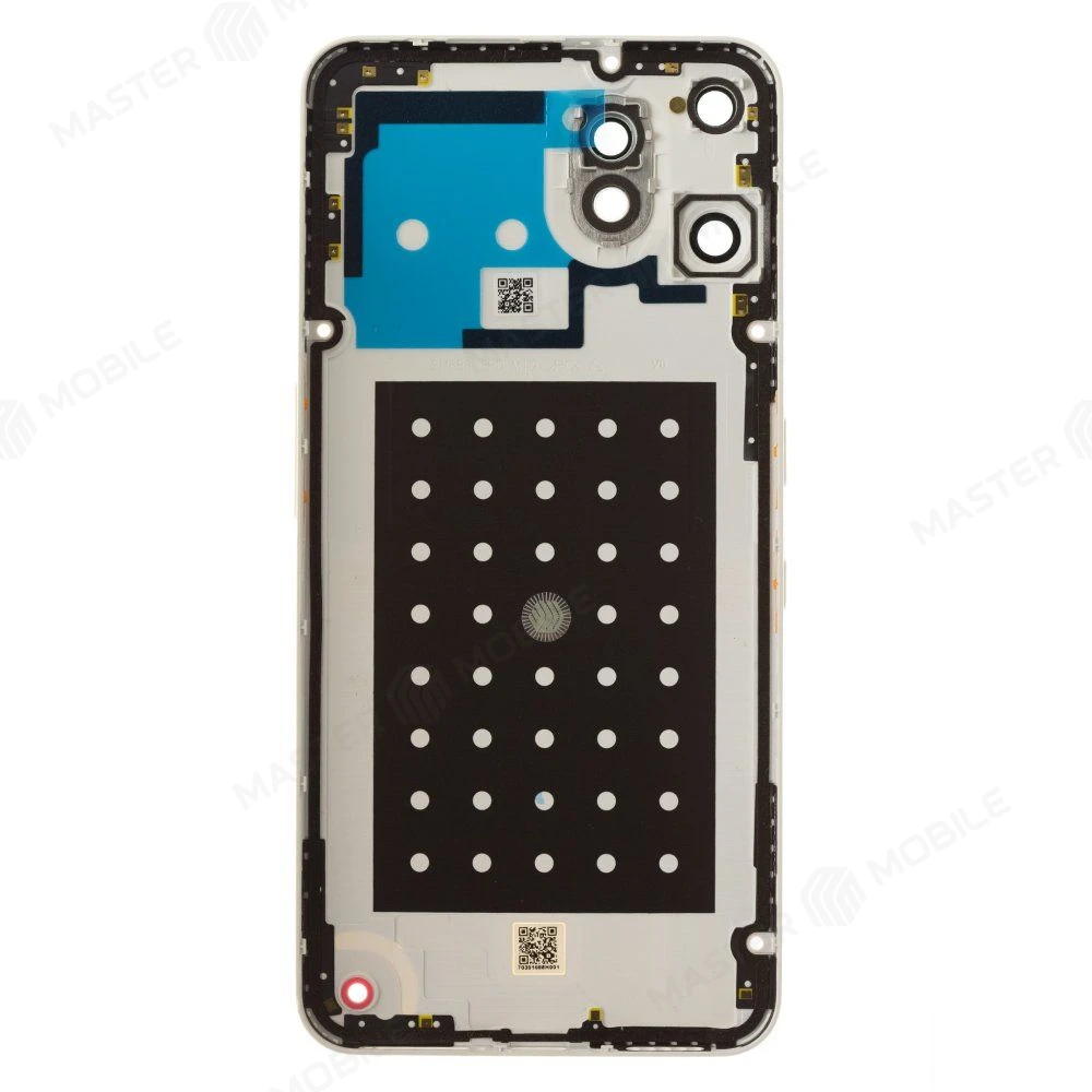 Задняя крышка для Nothing CMF Phone 2 Pro (A001) (белый) (в сборе со стеклом камеры) (ORIG100) фото №2