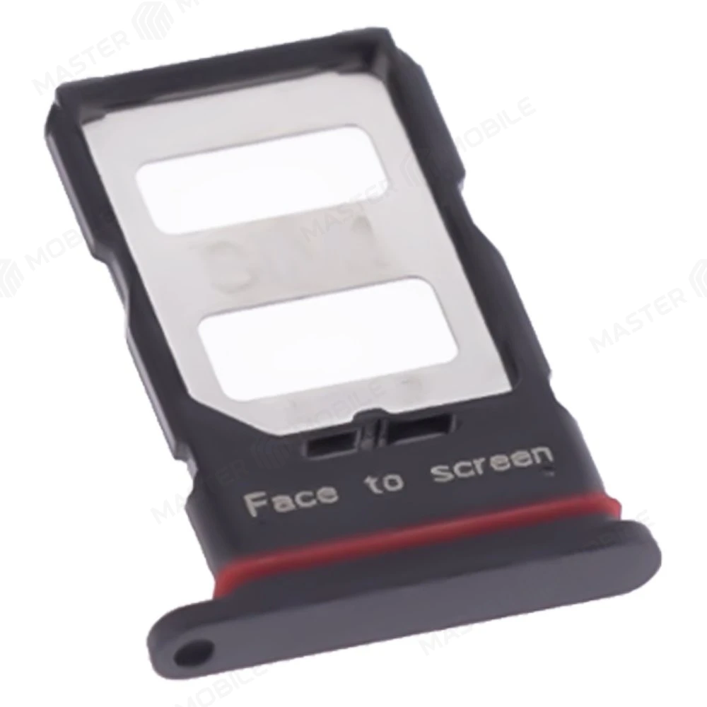 Держатель сим-карты для Xiaomi Poco F5 Pro (23013PC75G) (черный) фото №3