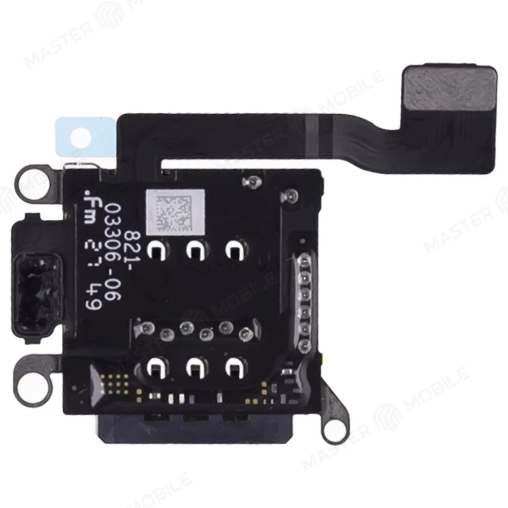 Шлейф для Apple iPhone 13 с комп. + разъем SIM (ORIG100) фото №1