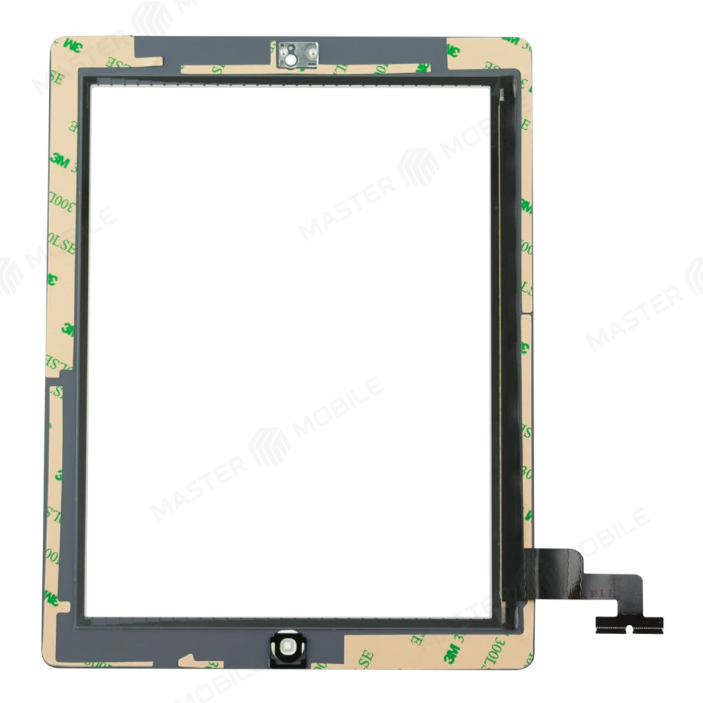 Тачскрин для Apple iPad 2 (A1395/A1396/A1397) + кнопка Home (белый)  фото №2