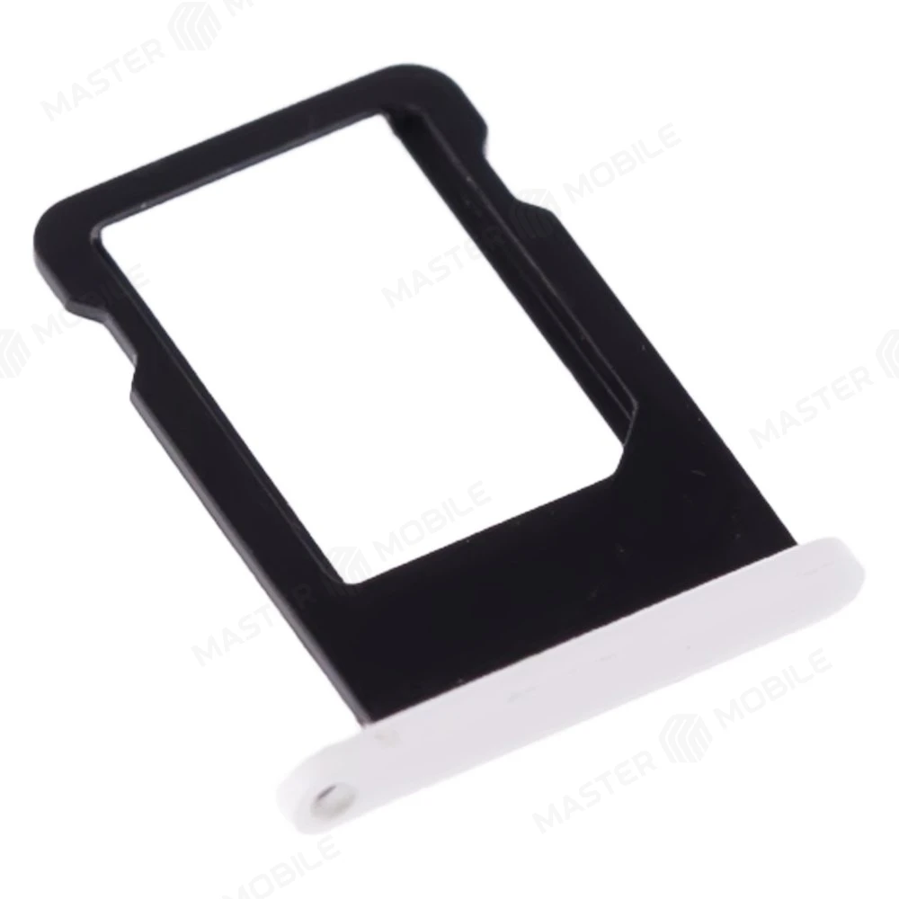 Держатель сим-карты для Apple iPhone 5c (белый) фото №3