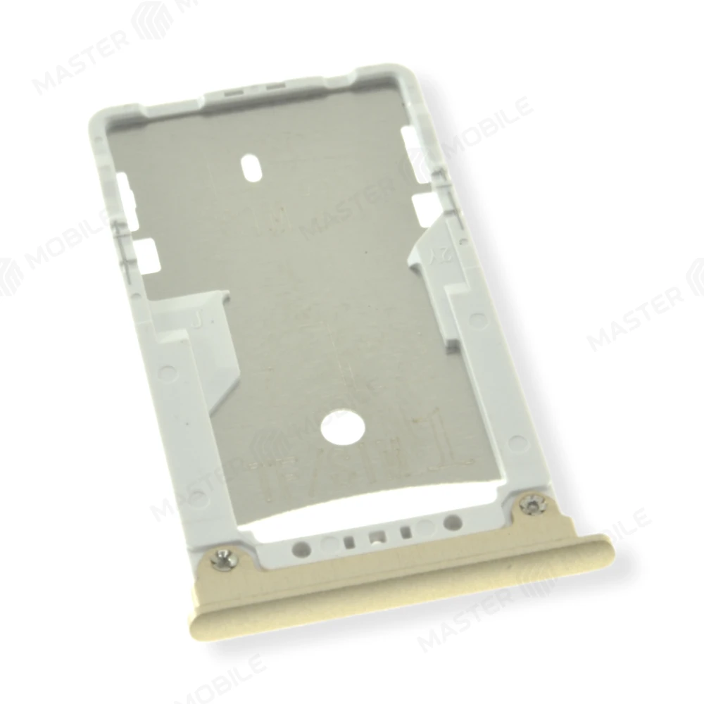 Держатель сим-карты для Xiaomi Mi Max 2 (MDE40) (золотистый)  фото №1