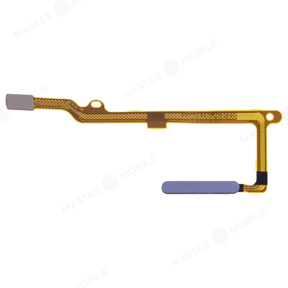 Шлейф для Huawei Honor 90 Lite (CRT-NX1) с комп. + сканер отпечатка пальца (голубой) фото №1