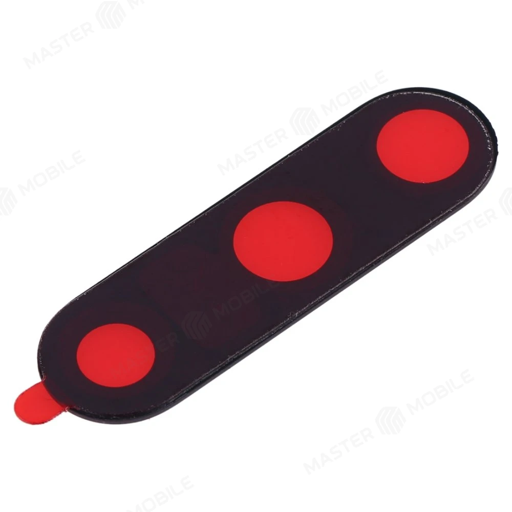 Стекло задней камеры для OnePlus 7 Pro (без рамки) (черный) фото №3