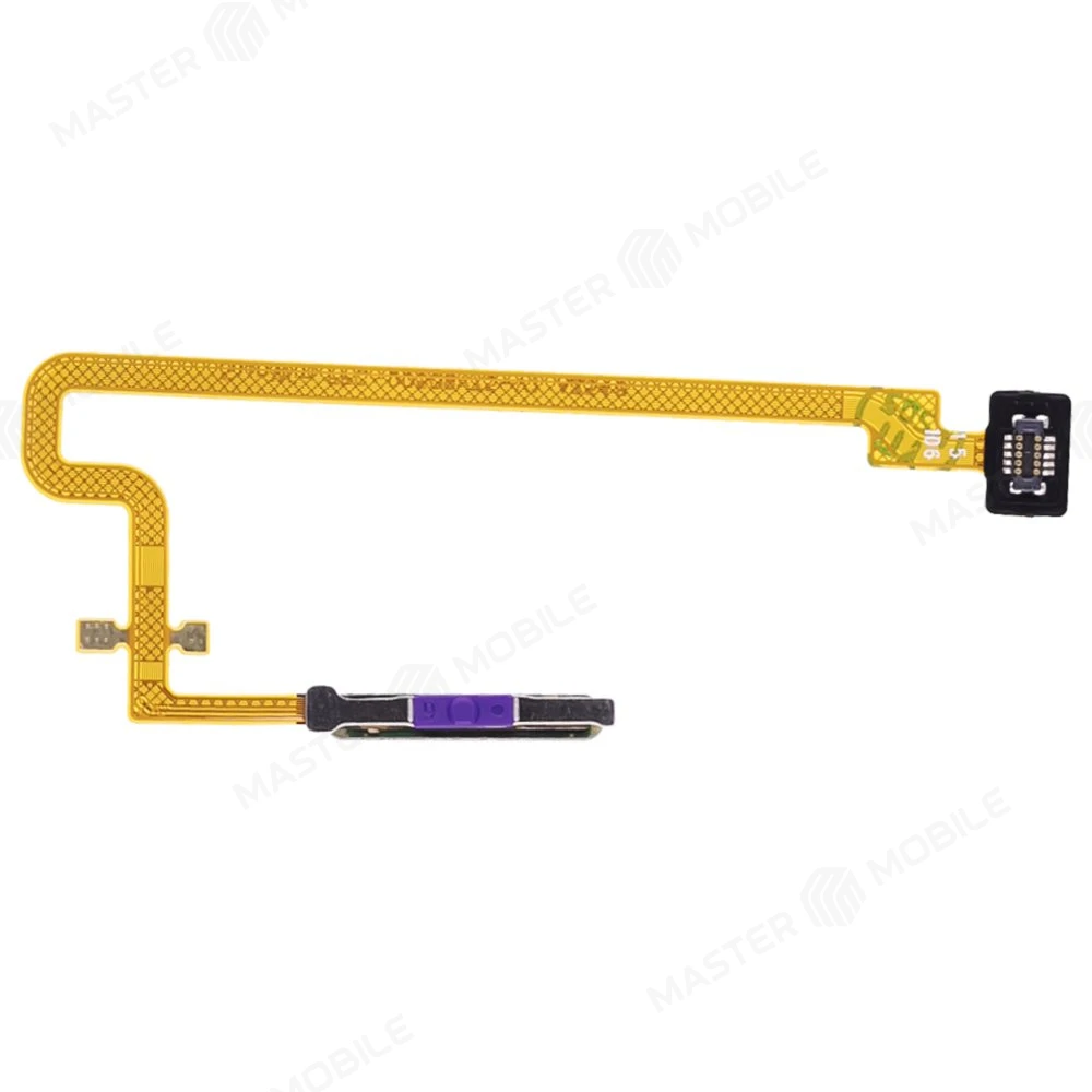 Шлейф для Tecno Spark 10 Pro (KI7) с комп. + сканер отпечатка пальца (белый)  фото №2