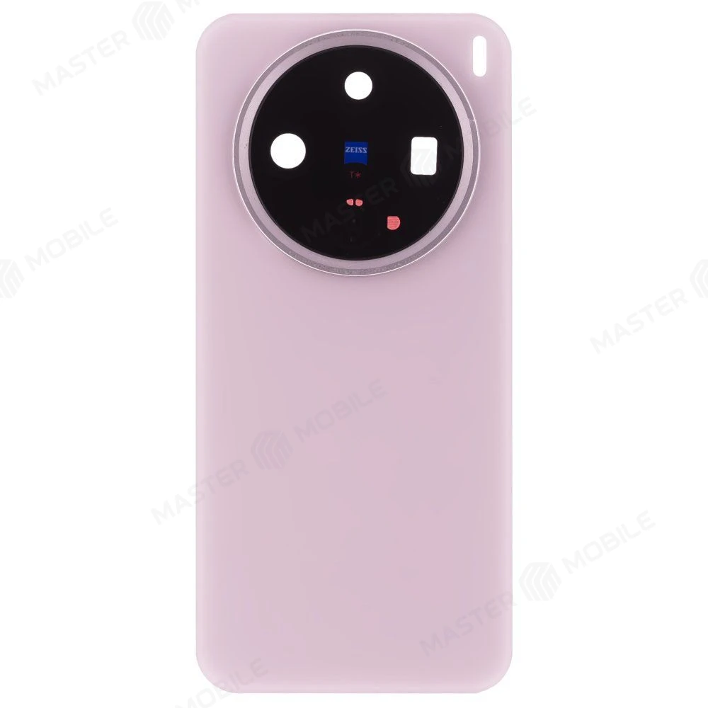 Задняя крышка для Vivo X200 Pro mini (V2419A) (розовый) (в сборе со стеклом камеры)  фото №1