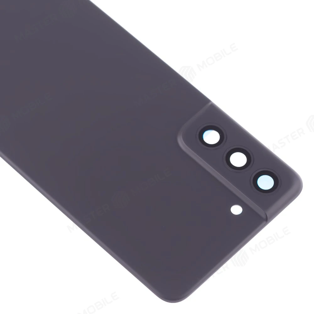 Задняя крышка для Samsung G990 Galaxy S21 FE (черный) (в сборе со стеклом камеры) фото №3