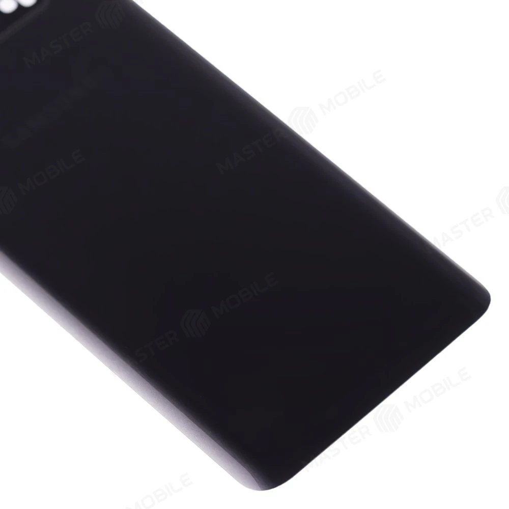 Задняя крышка для Samsung G975 Galaxy S10+ (черный) (в сборе со стеклом камеры) фото №4