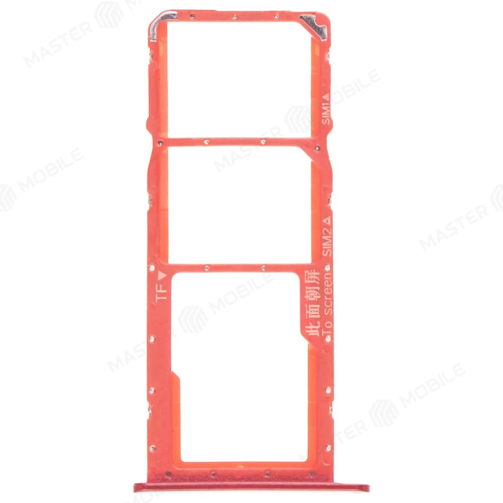 Держатель сим-карты для Huawei Honor 8X/8X Premium (JSN-L21) / Honor 9X Lite (красный) фото №1