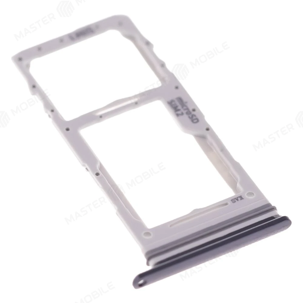 Держатель сим-карты для Samsung N770 Galaxy Note 10 Lite (черный) фото №3