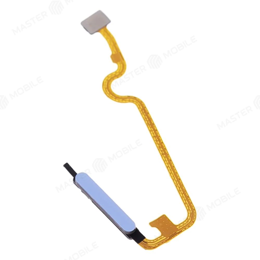 Шлейф для Infinix Hot 20S (X6827) с комп. + сканер отпечатка пальца (голубой)  фото №3