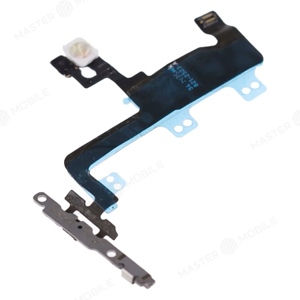 Шлейф для Apple iPhone 6 с комп. (на кнопку включения) + микрофон + вспышка  фото №3