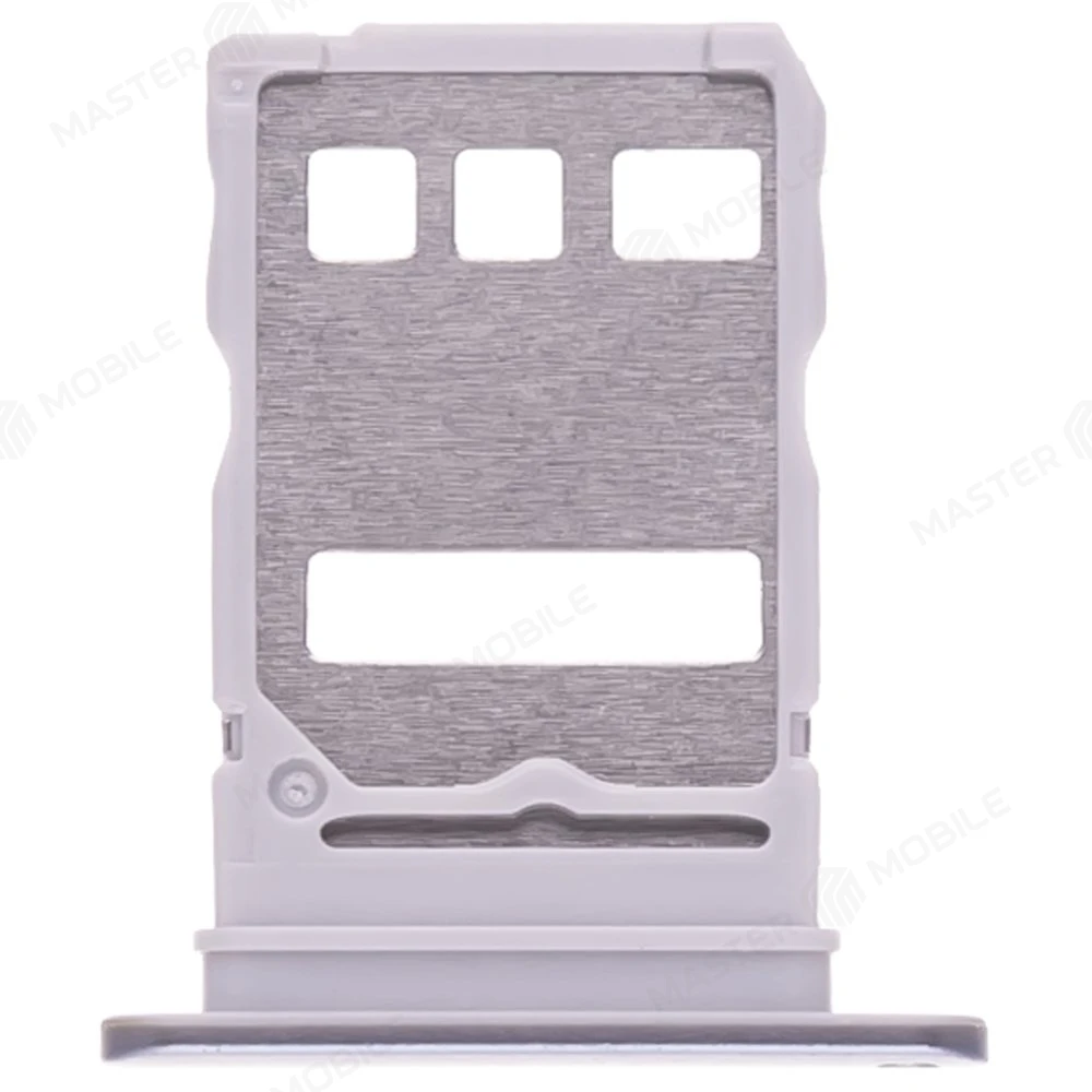 Держатель сим-карты для Huawei Honor X9 (ANY-LX1) (серебристый) фото №2