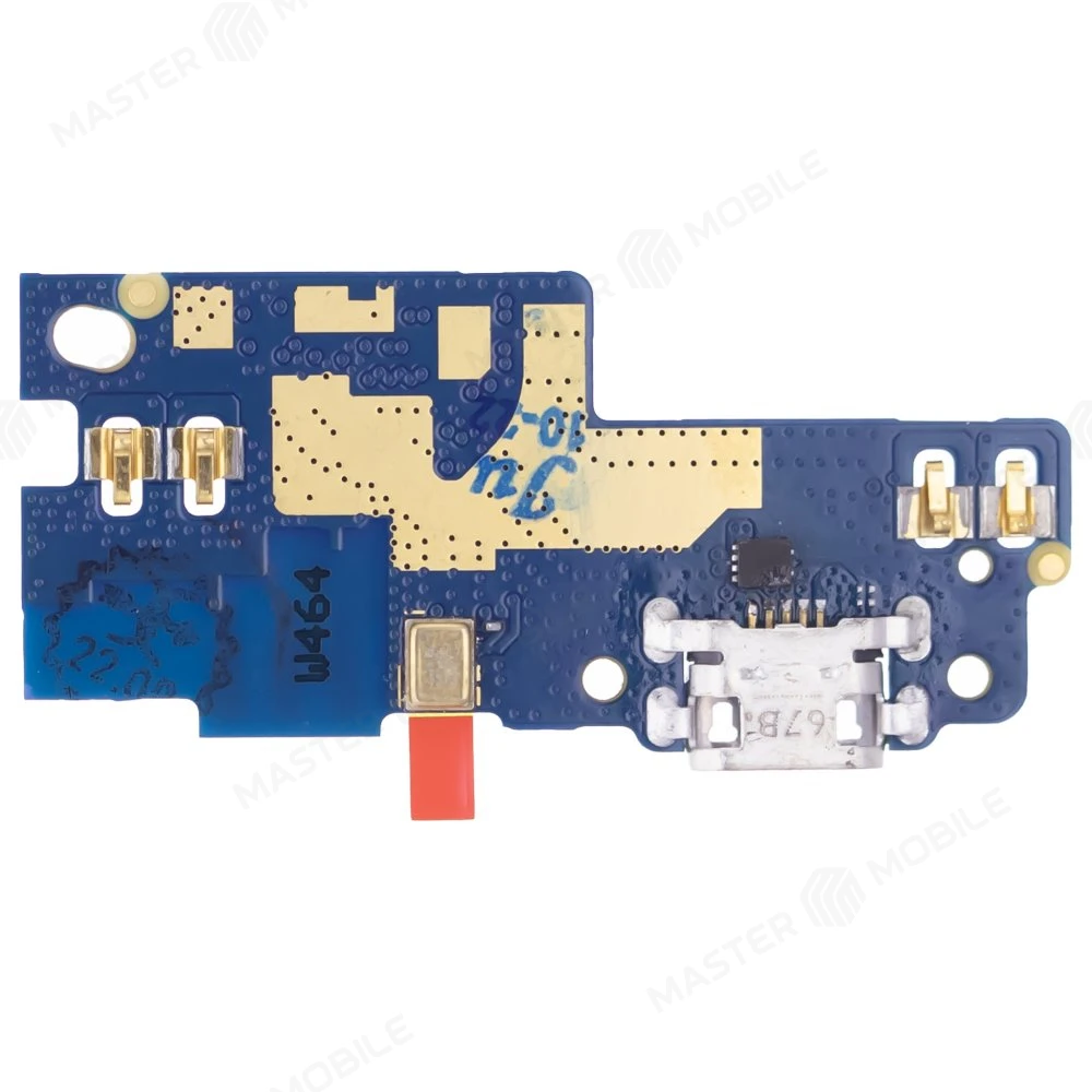 Нижняя плата для Xiaomi Mi Max (2016001) с комп. + разъем зарядки + микрофон (ORIG100) фото №2