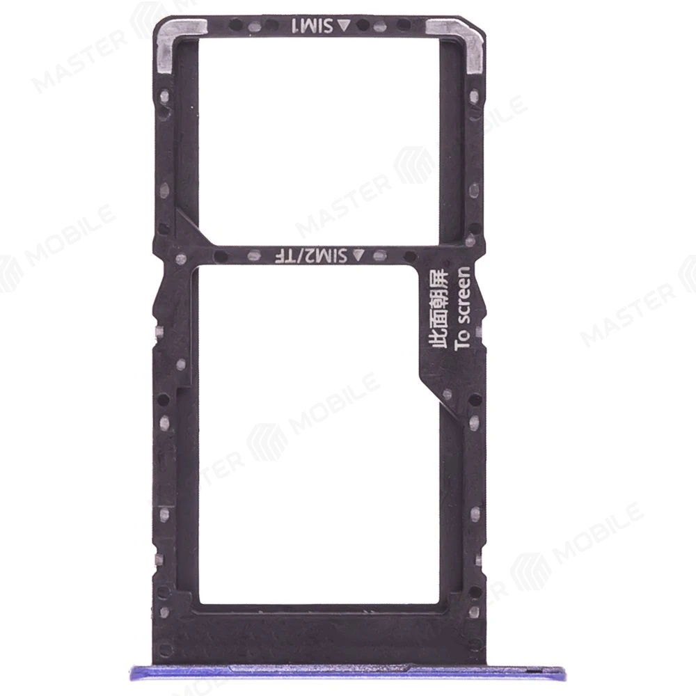 Держатель сим-карты для Huawei Nova Y70 (MGA-LX9N) (синий) фото №1