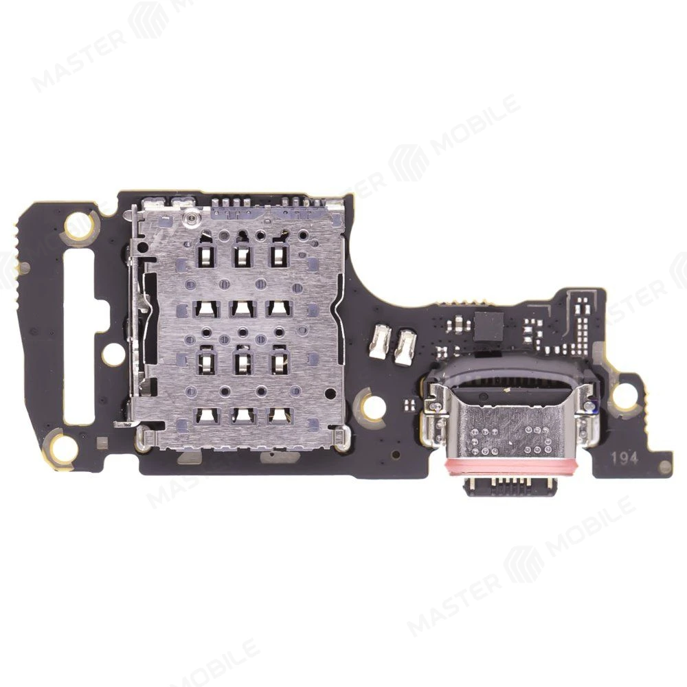 Нижняя плата для Vivo V27e (V2237) с комп. + разъем зарядки + микрофон  фото №2