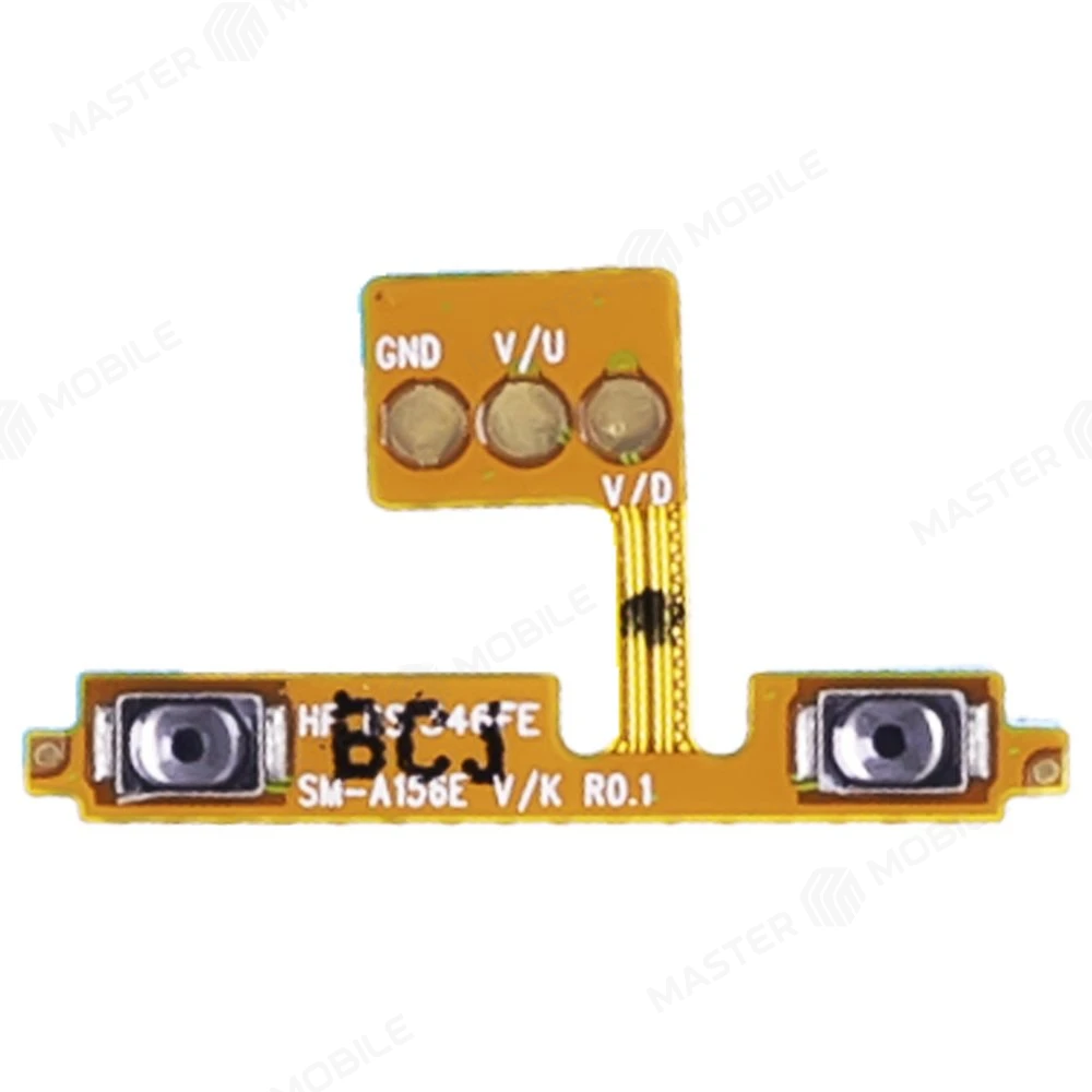 Шлейф для Samsung A155 Galaxy A15 4G / A156 Galaxy A15 5G с комп. (на кнопки громкости) фото №1