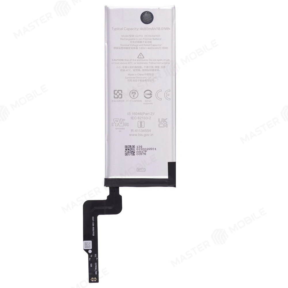 Аккумулятор для Google Pixel 5A 5G (G1F8F/G4S1M) (G27FU) (Premium) фото №1