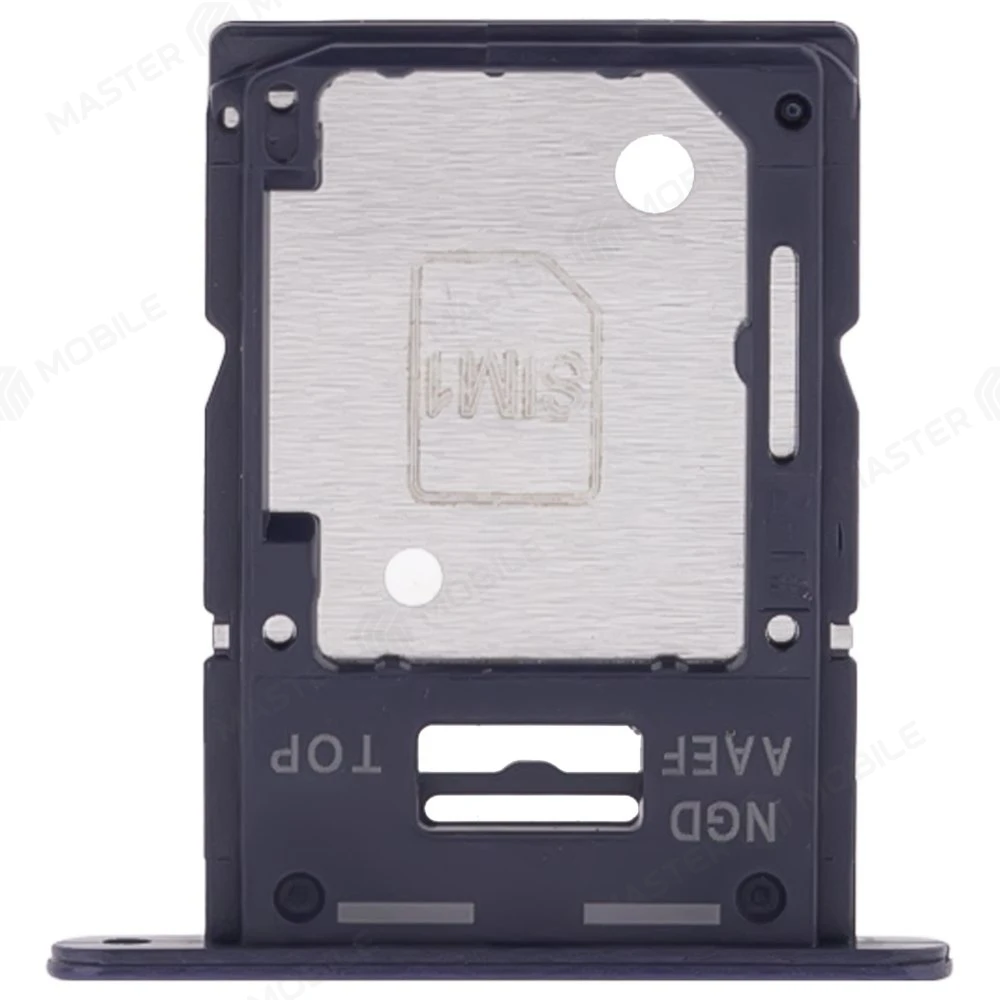 Держатель сим-карты для Samsung A155 Galaxy A15 4G (черный) фото №1