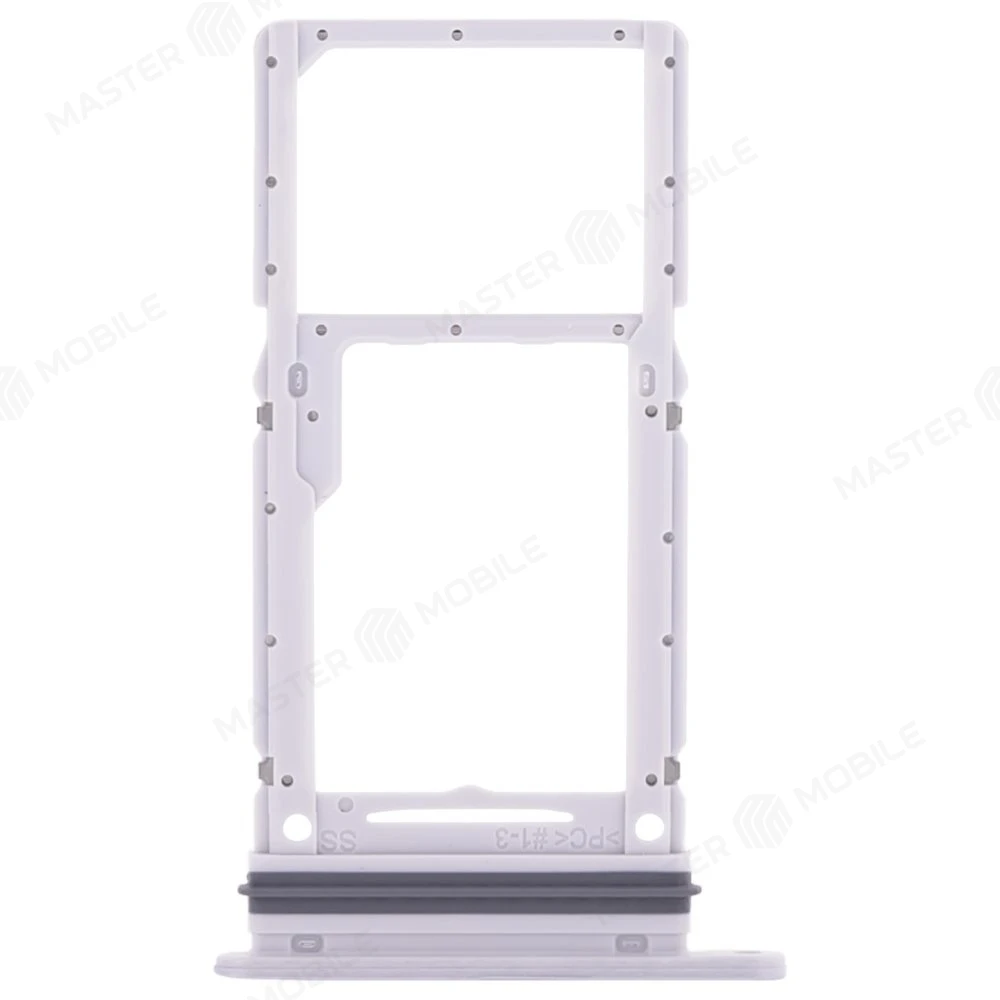 Держатель сим-карты для Samsung A336 Galaxy A33 5G (серебристый) фото №2