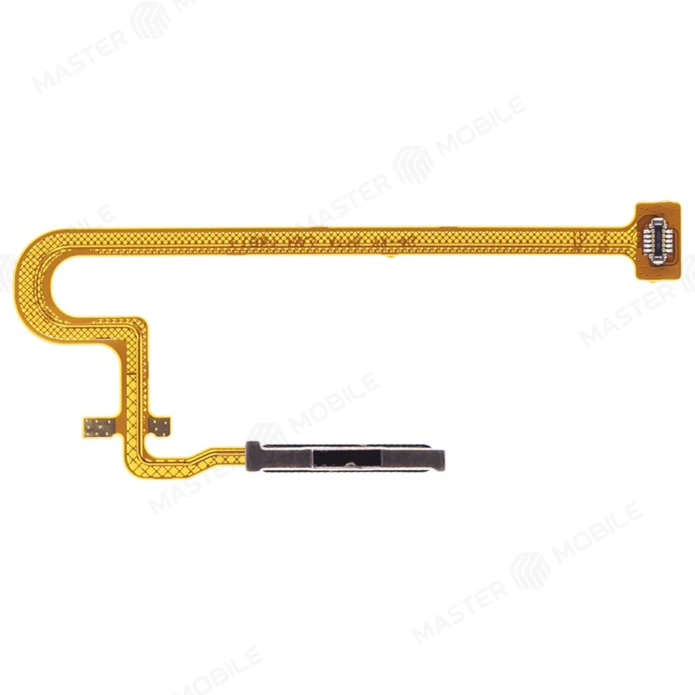 Шлейф для OPPO A17 (CPH2477) с комп. + сканер отпечатка пальца (черный)  фото №2