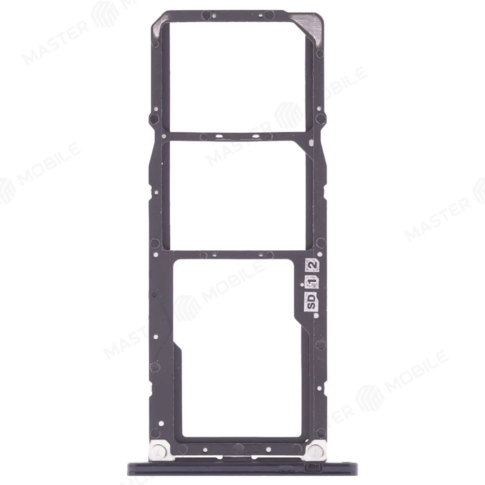 Держатель сим-карты для Asus ZenFone Max Pro M1 (ZB601KL) / ZenFone Max Pro M1 (ZB602KL) (черный) фото №1