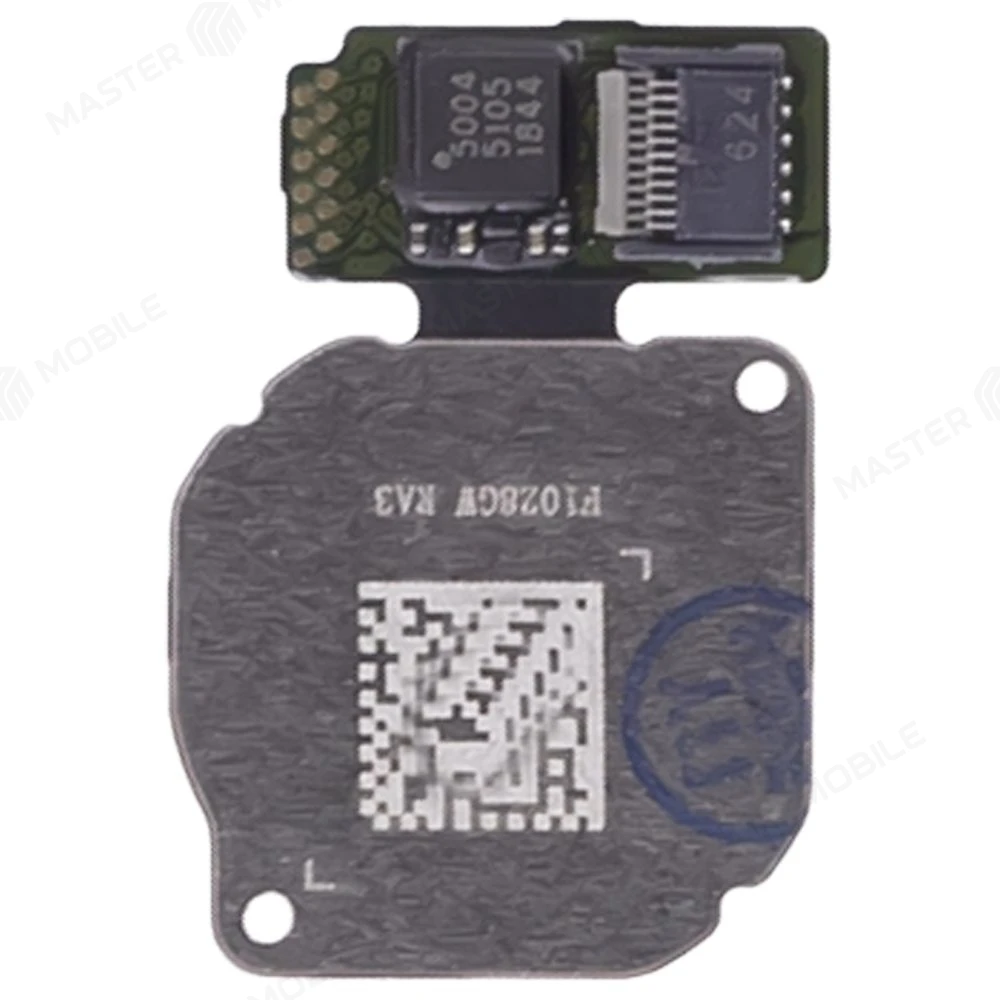 Шлейф для Huawei Honor View 20 (PCT-L29) с комп. + сканер отпечатка пальца (синий)  фото №2