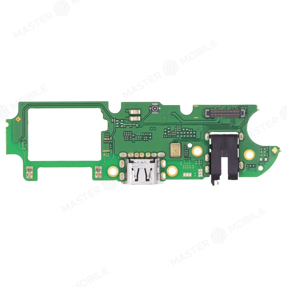 Нижняя плата для Realme 3 Pro (RMX1851) с комп. + разъем зарядки + разъем гарнитуры + микрофон  фото №1