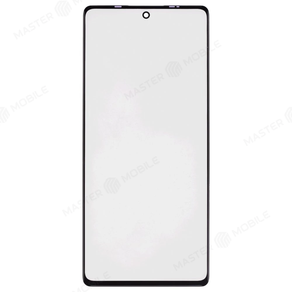 Стекло модуля для Tecno Phantom X2 5G (AD8) + OCA (черный) фото №1