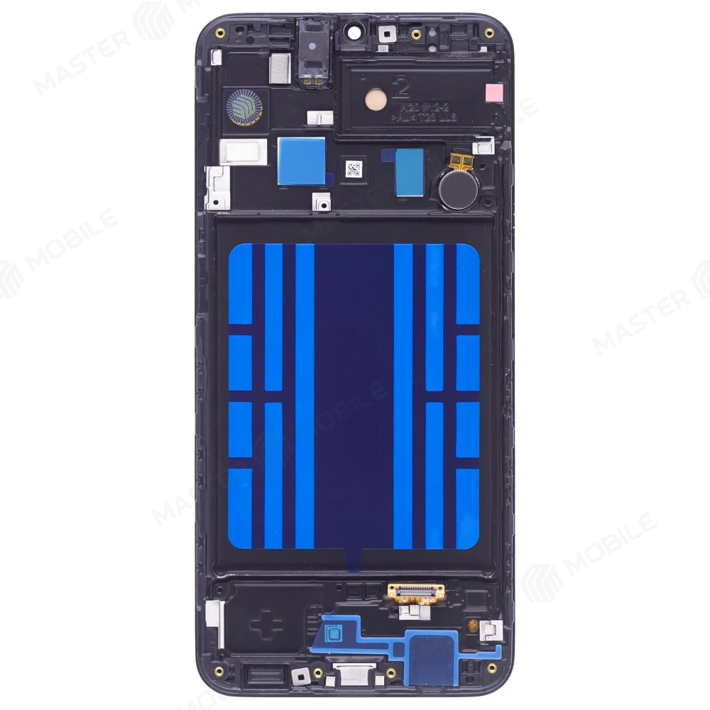 Дисплей для Samsung A205 Galaxy A20 + тачскрин (черный) (в рамке) (In-Cell) фото №2