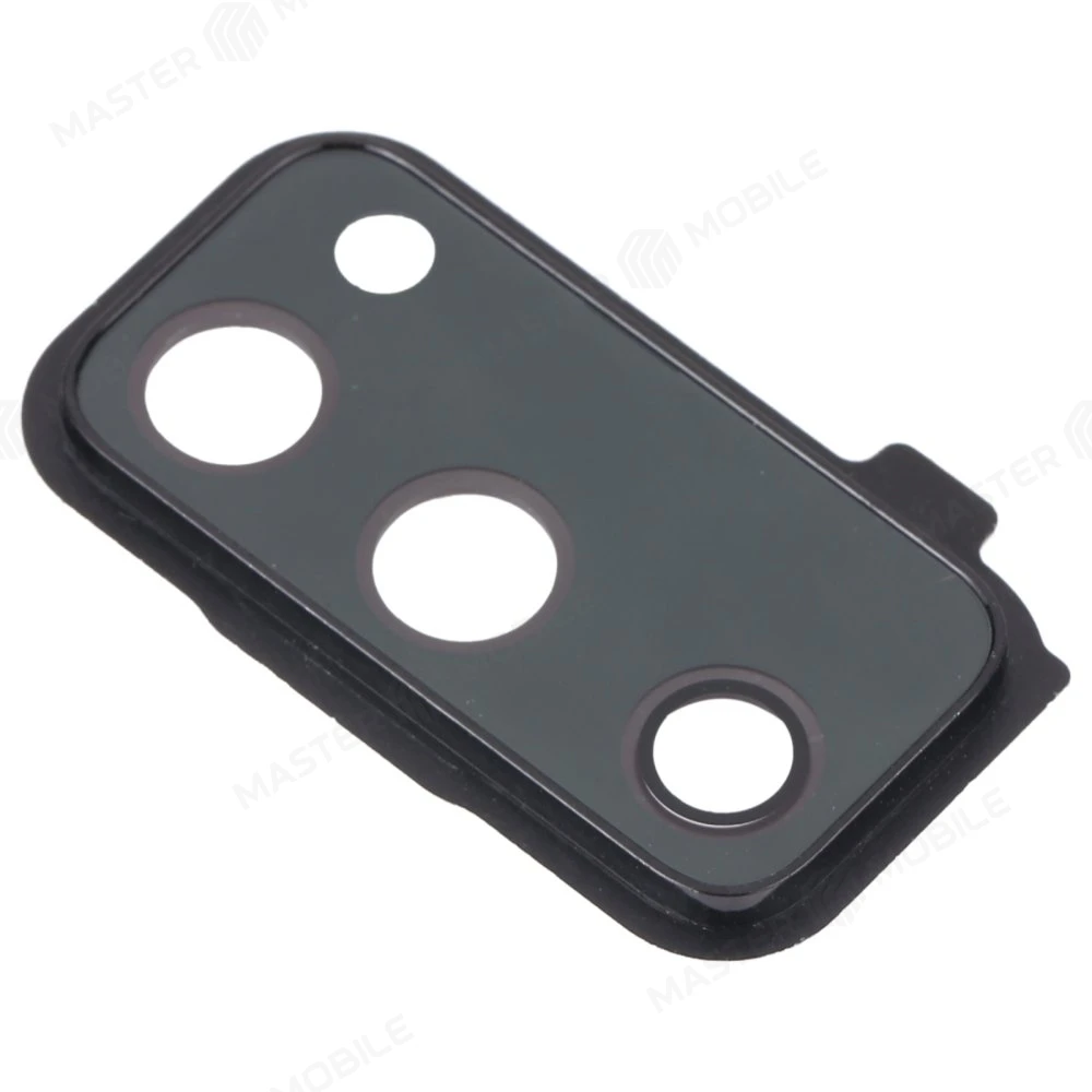 Стекло задней камеры для Samsung G780 Galaxy S20 FE (черный) (в рамке) фото №2