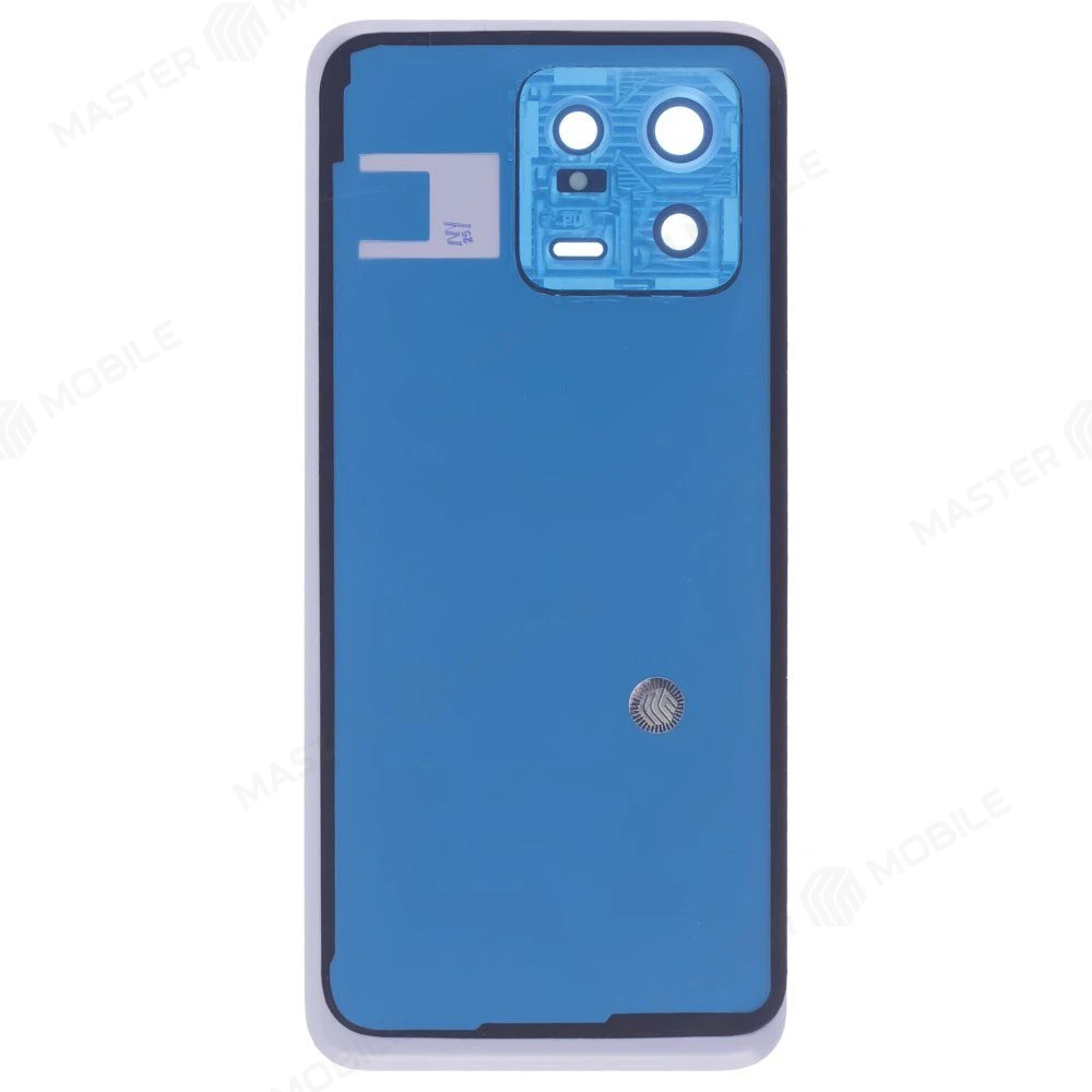 Задняя крышка для Xiaomi 13 (2211133G) (белый) (в сборе со стеклом камеры) фото №2