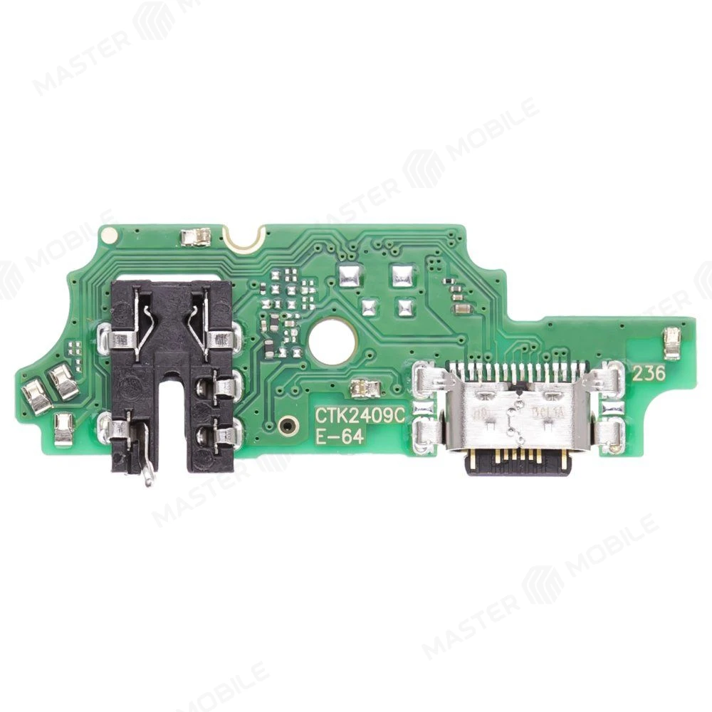 Нижняя плата для Tecno Pova 7 Neo (LJ6) с комп. + разъем зарядки + микрофон + разъем гарнитуры фото №2