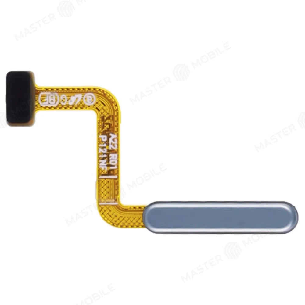 Шлейф для Samsung A225 Galaxy A22 с комп. + сканер отпечатка пальца (кнопка включения) (мятный)  фото №1