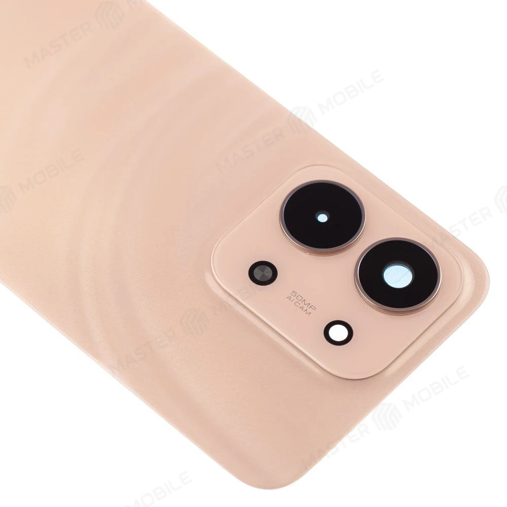 Задняя крышка для Xiaomi Redmi 15C 4G (25078RA3EL) (оранжевый) (в сборе со стеклом камеры) фото №3