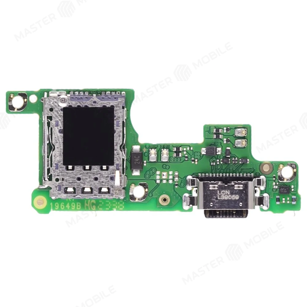 Нижняя плата для Infinix Note 40 (X6853) / 40 Pro 4G (X6850) с комп. + разъем зарядки + SIM (ORIG100) фото №2